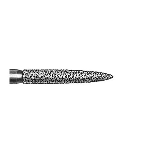 Diamond Bur FG #6863-014 Flame Long Coarse pkt 5