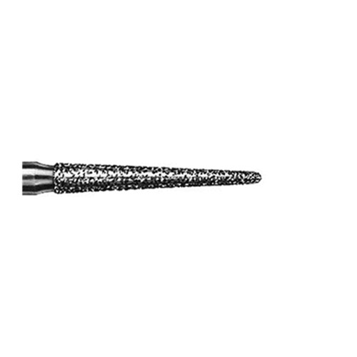 Diamond Bur FG #8850-018 Taper Round-End Long Fine pkt 5