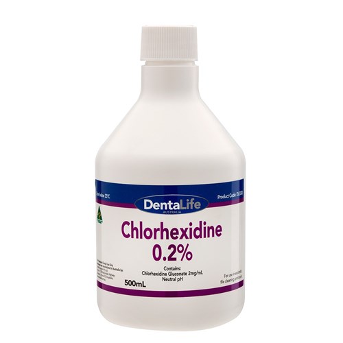 DENTALIFE Chlorhexidine 0.2% 500ml Bottle