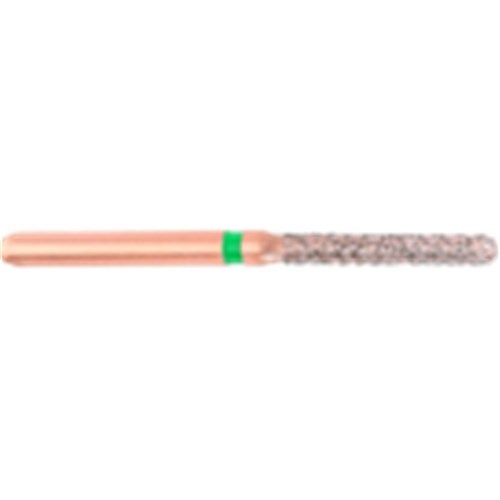 DIAO Diamond BurFG #KP6882-014 Long Parallel Chamfer Rnd pkt5