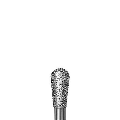 S-Diamond Bur FG #S6830RL-012 Pear Round Long Coarse pkt 5