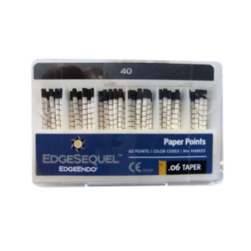 EdgeSequel Paper Point taper 06 size 40 Pkt60