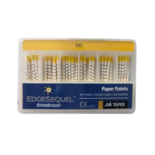 EdgeSequel Paper Point taper 06 size 50 Pkt60