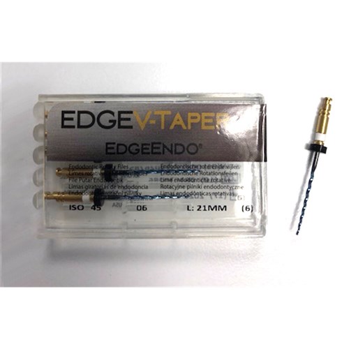 EdgeV-Taper HT .06 size 45 21mm Pack of 6