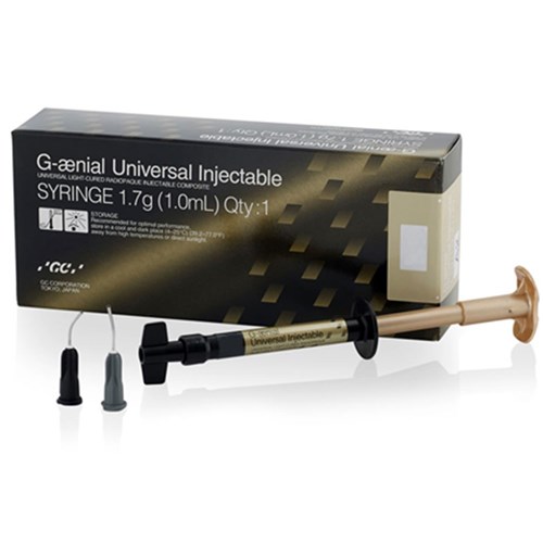 Gaenial Universal Injectable AO2 Syringe 1ml & 10 Disp tips