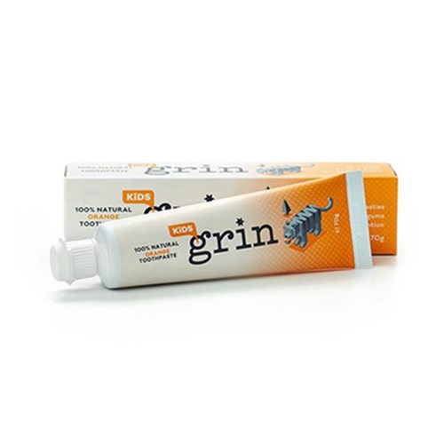 Grin Natural Kids Toothpaste Orange 70g