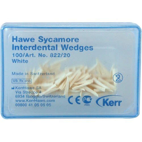 Interdental Wedges White pkt 100