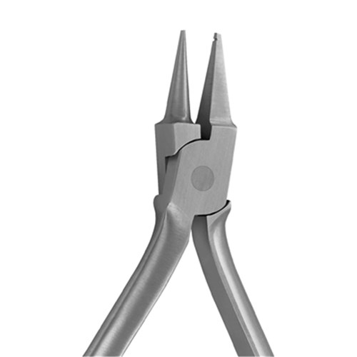 Orthodontic Light Wire Bird Beak Plier with Groove