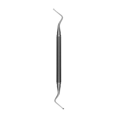 Surgical Curette Lucas #84 Satin Steel handle