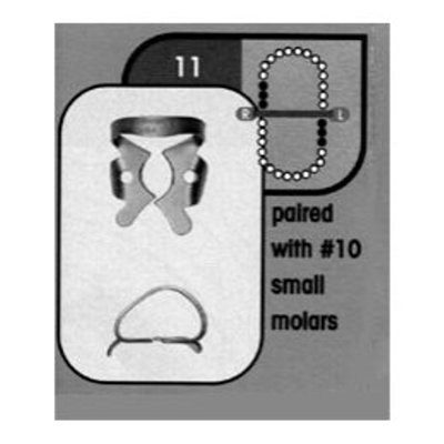 Stainless Steel Rubber Dam Clamp #11