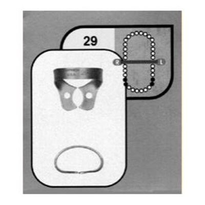 Stainless Steel Rubber Dam Clamp #29