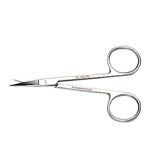 Henry Schein Surgical Scissors Iris Straight 115mm ea