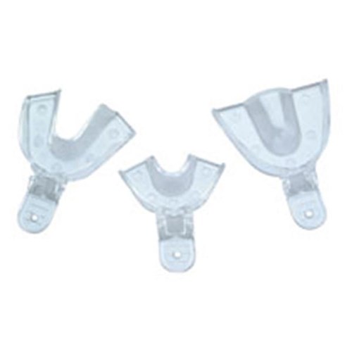 Clinicians Choice Universal Ant Clear ImpTray Solid pkt 6