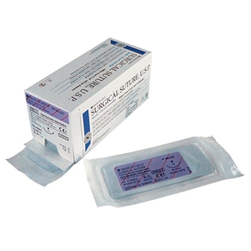 Henry Schein Absorb Fast FA Suture 1/2 TP19 3-0 45cm box12