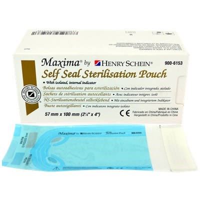 Sterilisation Pouch MAXIMA 57x100 mm (2.25x4