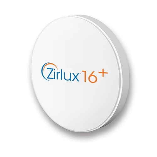 Zirlux 16+ B2 98.5X12 Zirconia CAD/CAM Disc