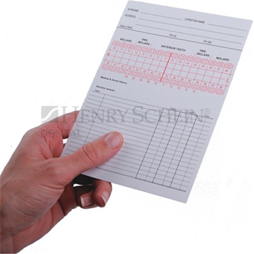 S Security Single Record Card pkt 100