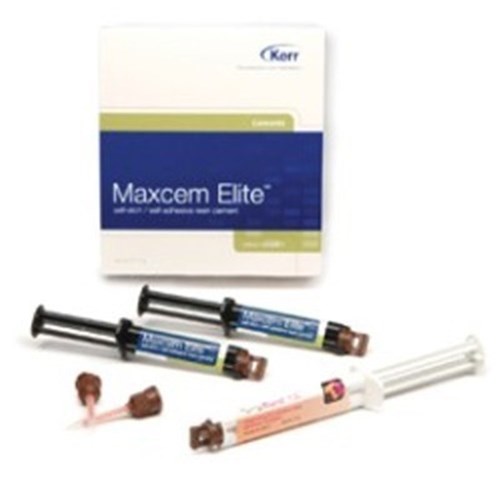 Maxcem Elite Syringe White Shade 2x 5g