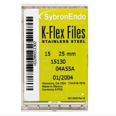 K-Flex File 25mm Assorted Size 15-40 pkt 6