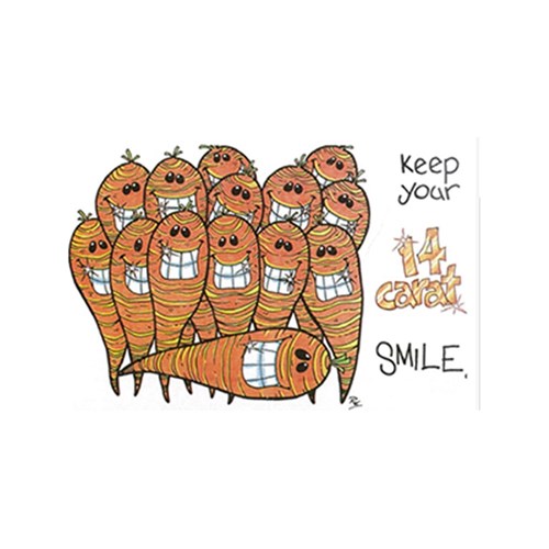 Recall Cards 14 Carat Smile pack of 100
