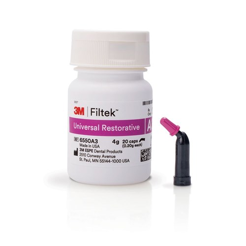 Filtek Universal Capsules 6550A3 20x0.2g Shade A3