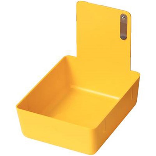 Plastic Work Pan Yellow #