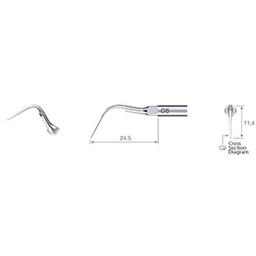 G6 Scaling Tip For NSK Varios & Satelec Ultrasonic Scalers