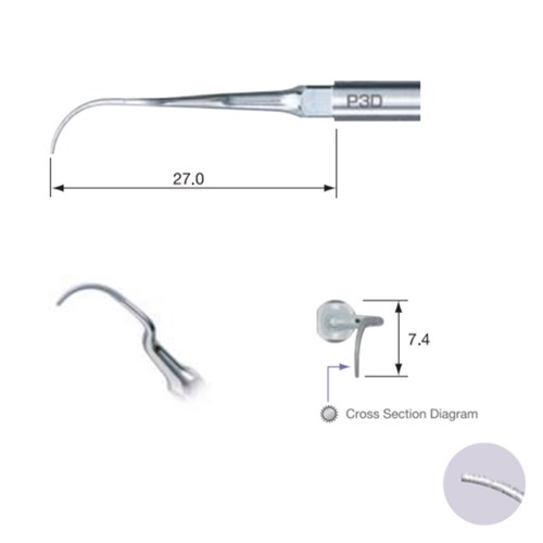 Perio Tip P3D for NSK Varios Ultrasonic Scaler & Satelec Ea