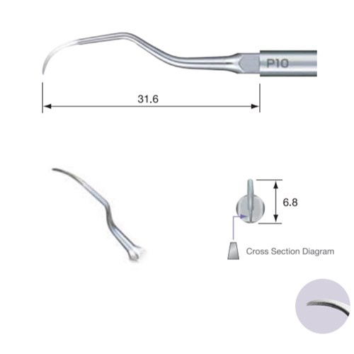 Perio Tip P10 for NSK Varios Ultrasonic Scaler & Satelec