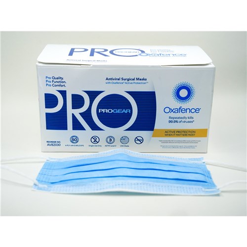 ProGear L3 Antiviral Surgical Masks with Oxafence Box 50