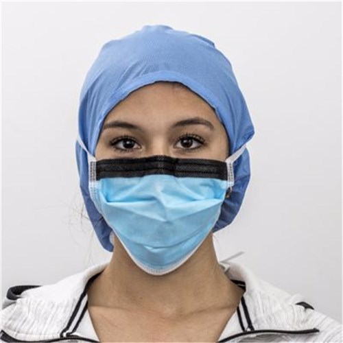 Anti-Fog Blue Mask Level 3 Tie Back Box 50