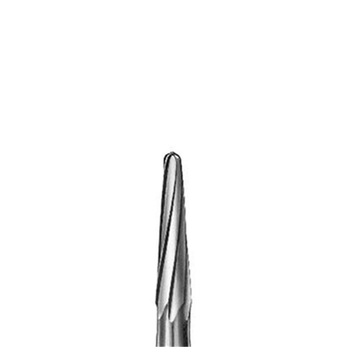 T-Carbide Bur FG #H23RS-010 Tapered Fissure Round-end pkt5