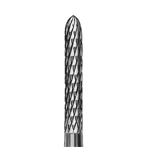 T-Carbide Bur HP #H283E Torpedo Staggered Toothing Pk5