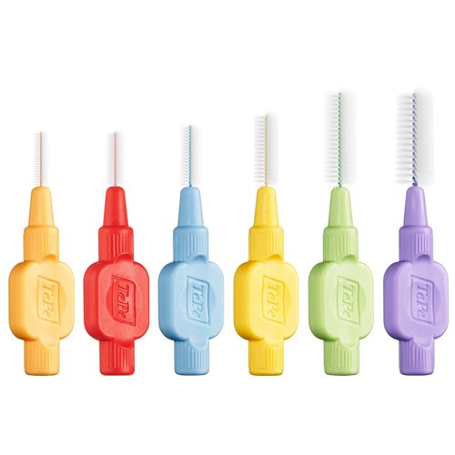 TePe Interdental Brush Pastel Orange XSoft 0.45mm pkt 8