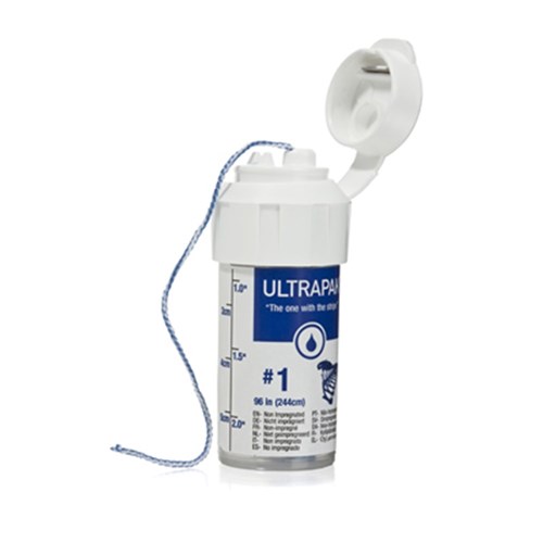 Ultrapak Retraction Cord Size #1 Refill Blue 244cm