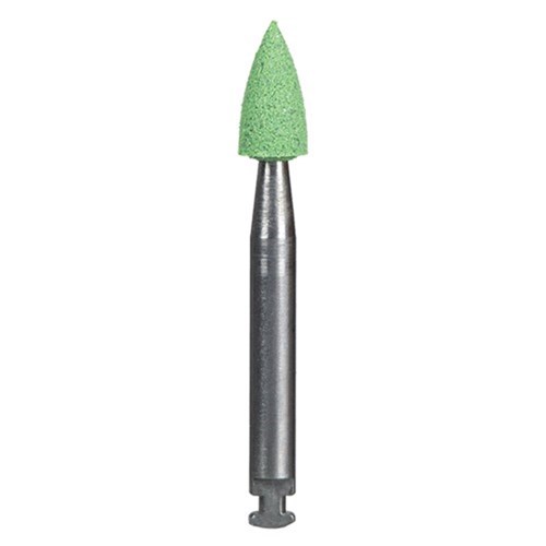 Jiffy Composite Green Polisher Points Coarse-Grit Pkt 12