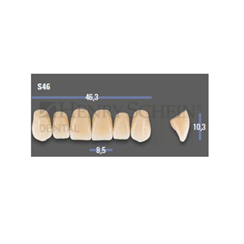 VITAPAN EXCELL Classical Upper Anterior Shade A2 Mould S46