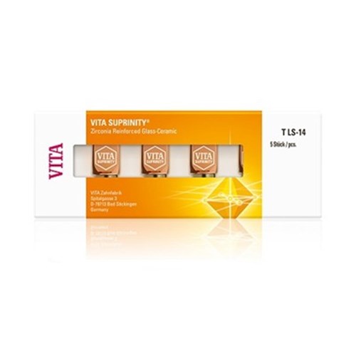 Vita Suprinity Cerec Block Size LS-14 Shade B2-T Pkt 5