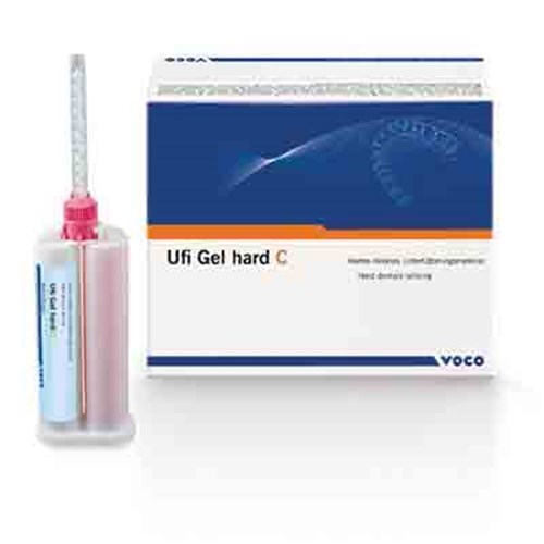 UFI GEL Hard C Refill 80g Cartrige & Mixing Tips