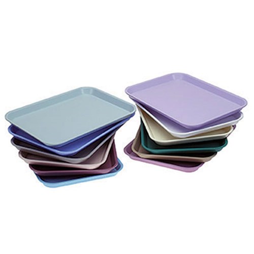 Plastic Flat Tray Beige (B)