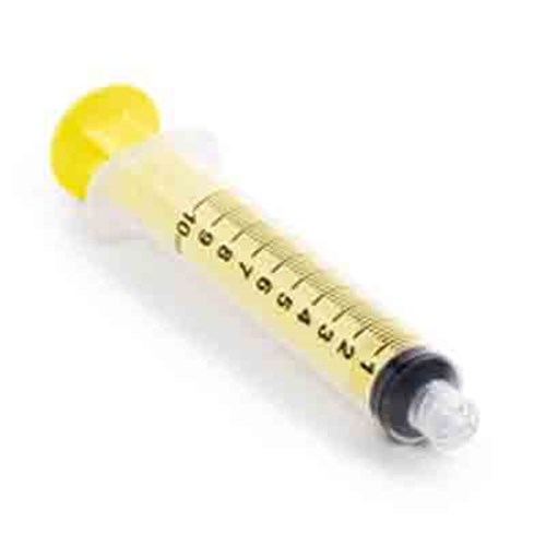 CanalPro Colour Syringes Yellow 10ml LL Box of 50