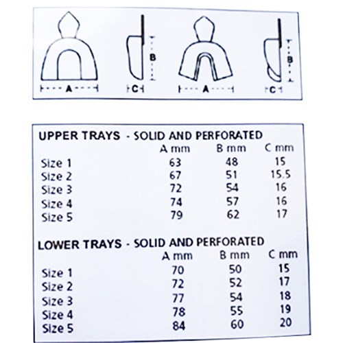 HI TRAY Solid Lower Size 1